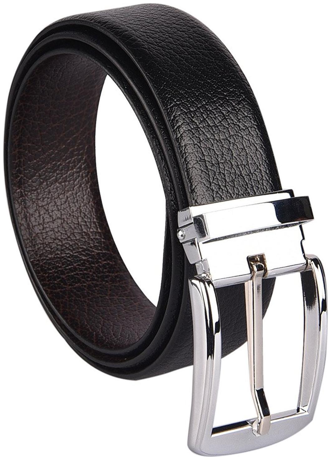 

Amicraft Casual Formal Genuine Leather Men s Belt Reversible Black Brown