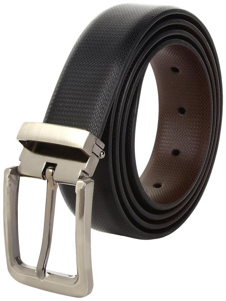 

amicraft Genuine Leather Black Brown Belt for Men (Reversible)