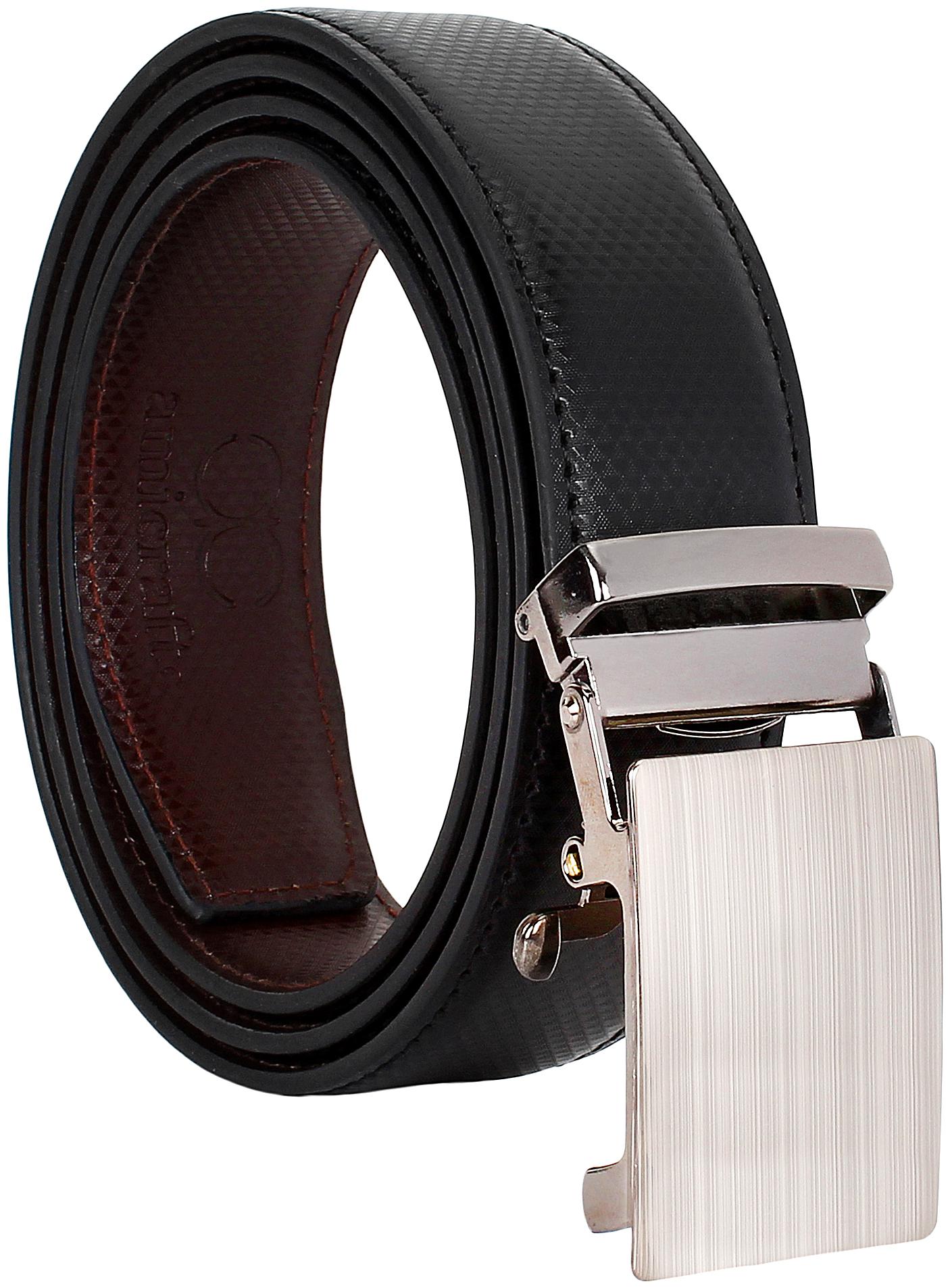 

Amicraft Men s Brown Black Casual Formal Reversible Belt Size 28-44 Cut to fit belt