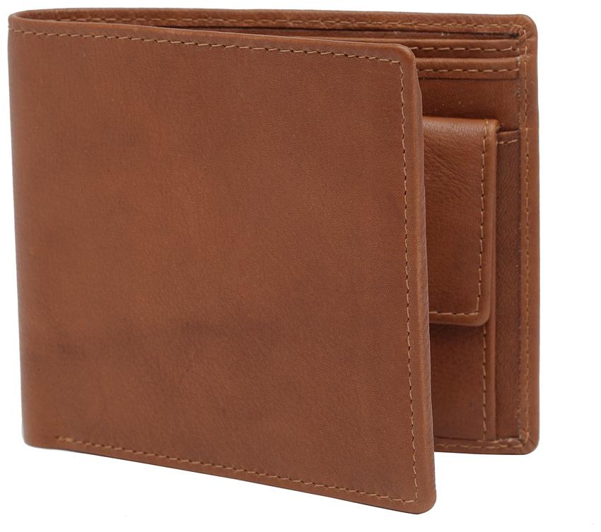 

Amicraft Men Tan Leather Bi-Fold Wallet ( Pack of 1 )