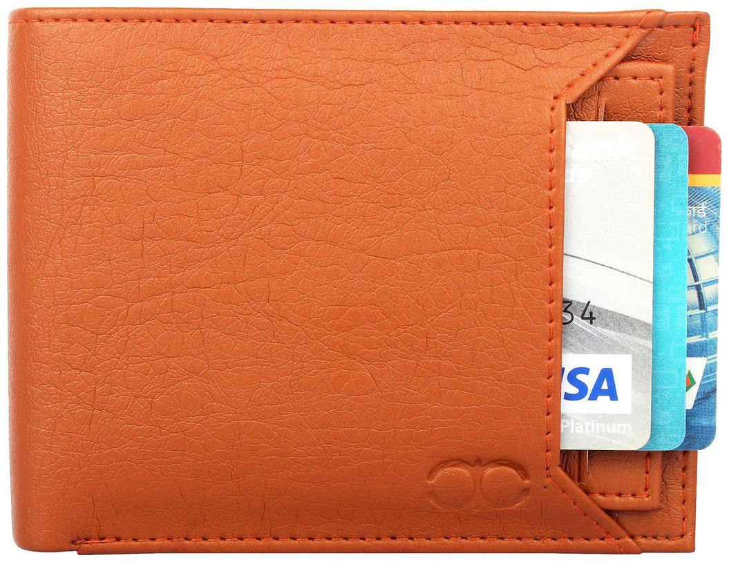 

Amicraft Men Tan Leather Bi-Fold Wallet ( Pack of 1 )