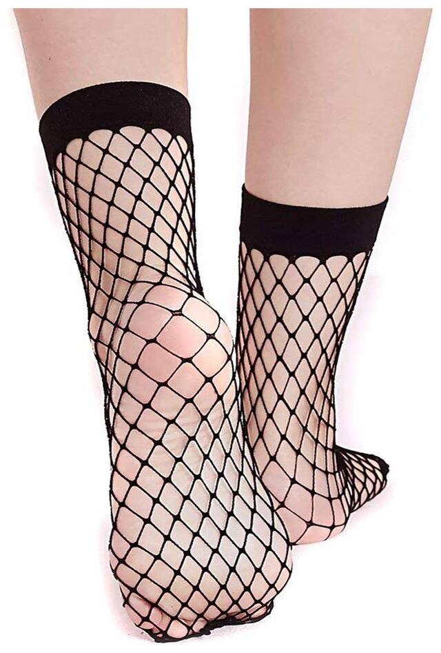 Ankle Indoor Socks Black Color(Pack-5)# Mobidezire