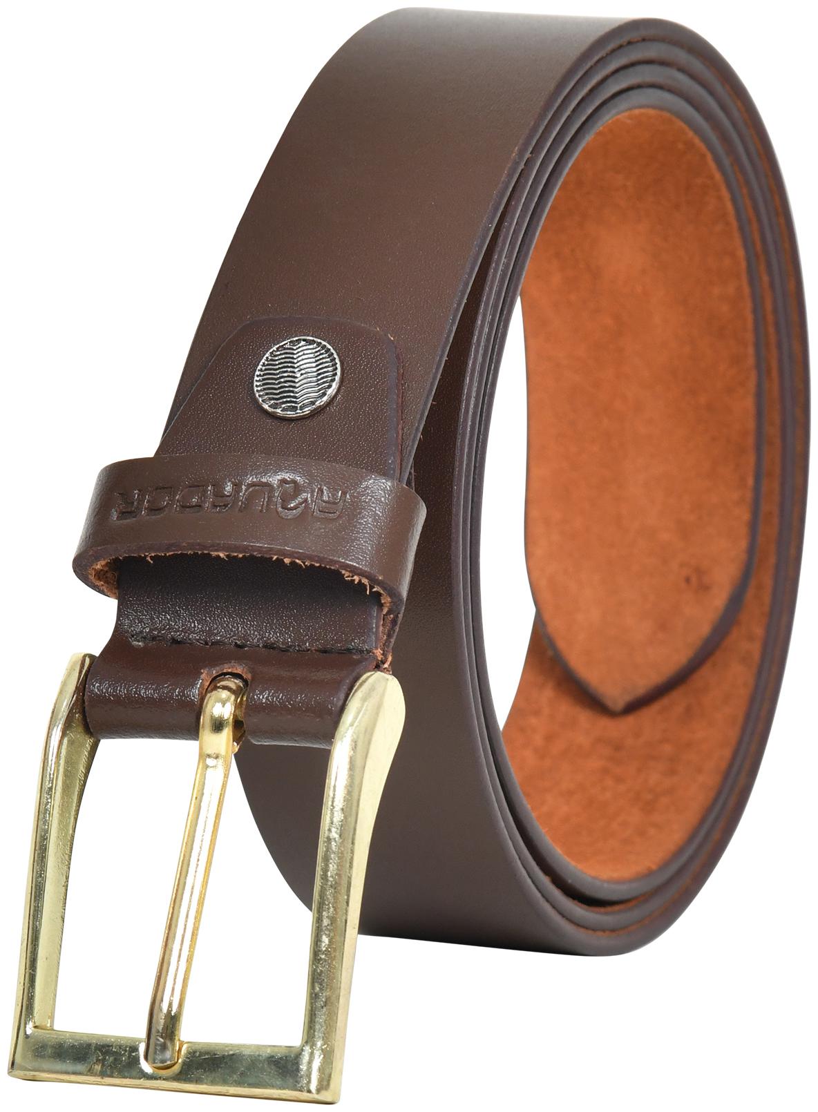 

Aquador Brown Genuine Leather Casual Belts For Men(Ab-1491-Brown)