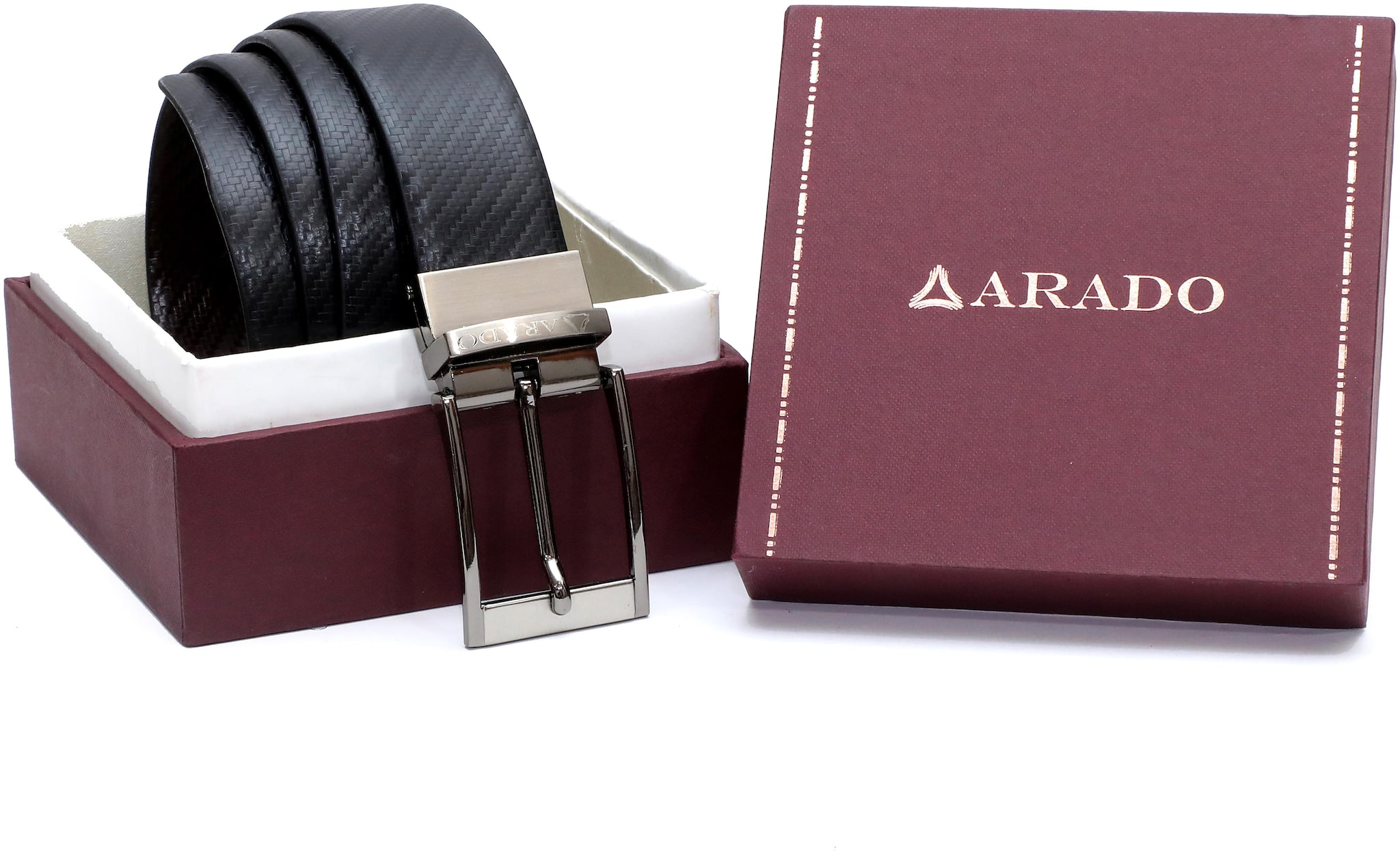 

Arado Reversible Black Brown Belt