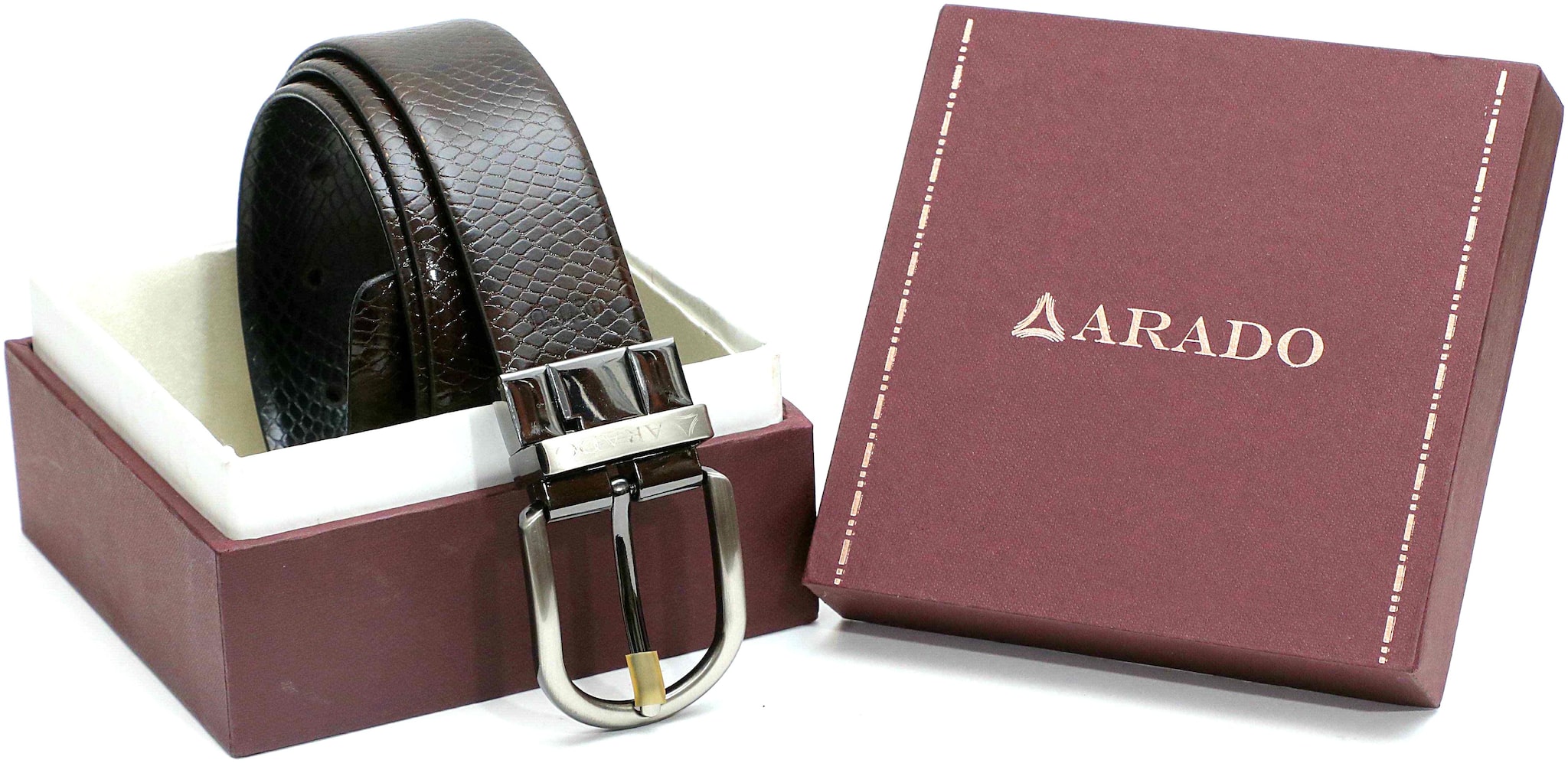 

Arado Reversible Black Brown Belt