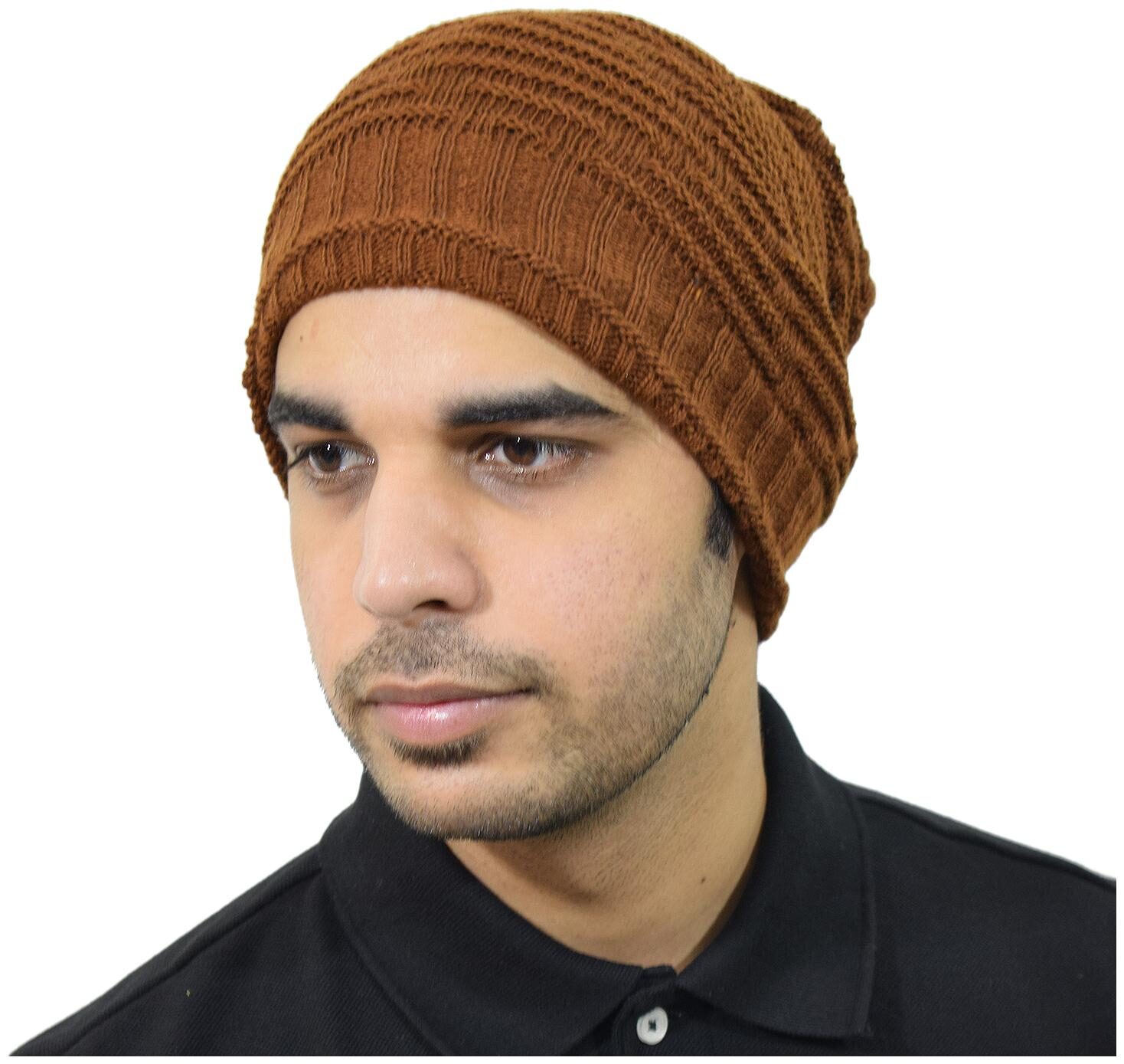 

Arado Winter Warm Woolen Beanie for Men Women (Sand)