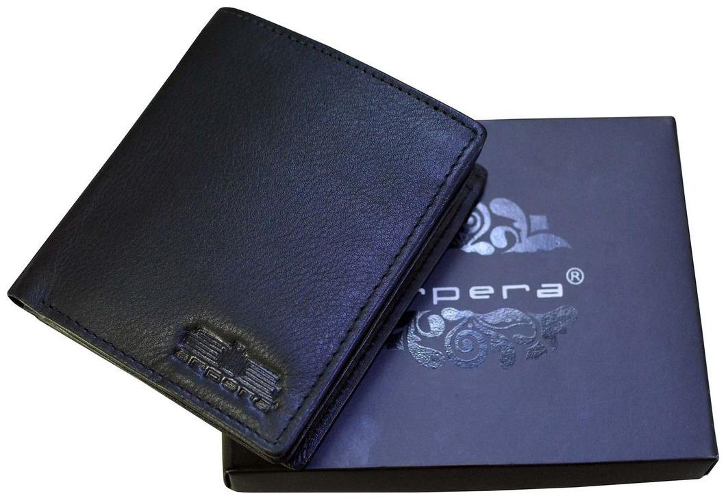 

Arpera Men Black Leather Bi-Fold Wallet ( Pack of 1 )