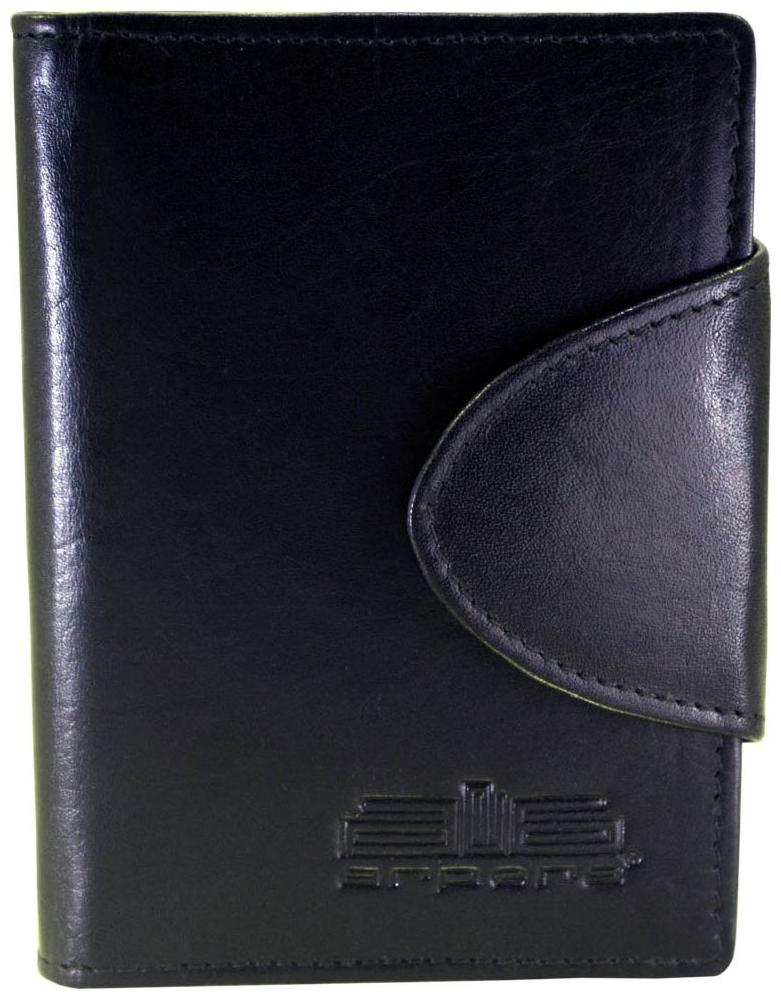 

Arpera Black leather Card Holder C11426-1