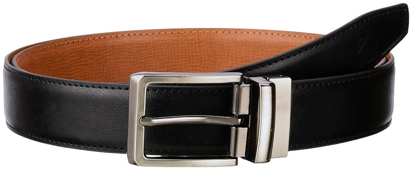 

ASIAN SWAN Black And Brown Reversible Belts for Men s