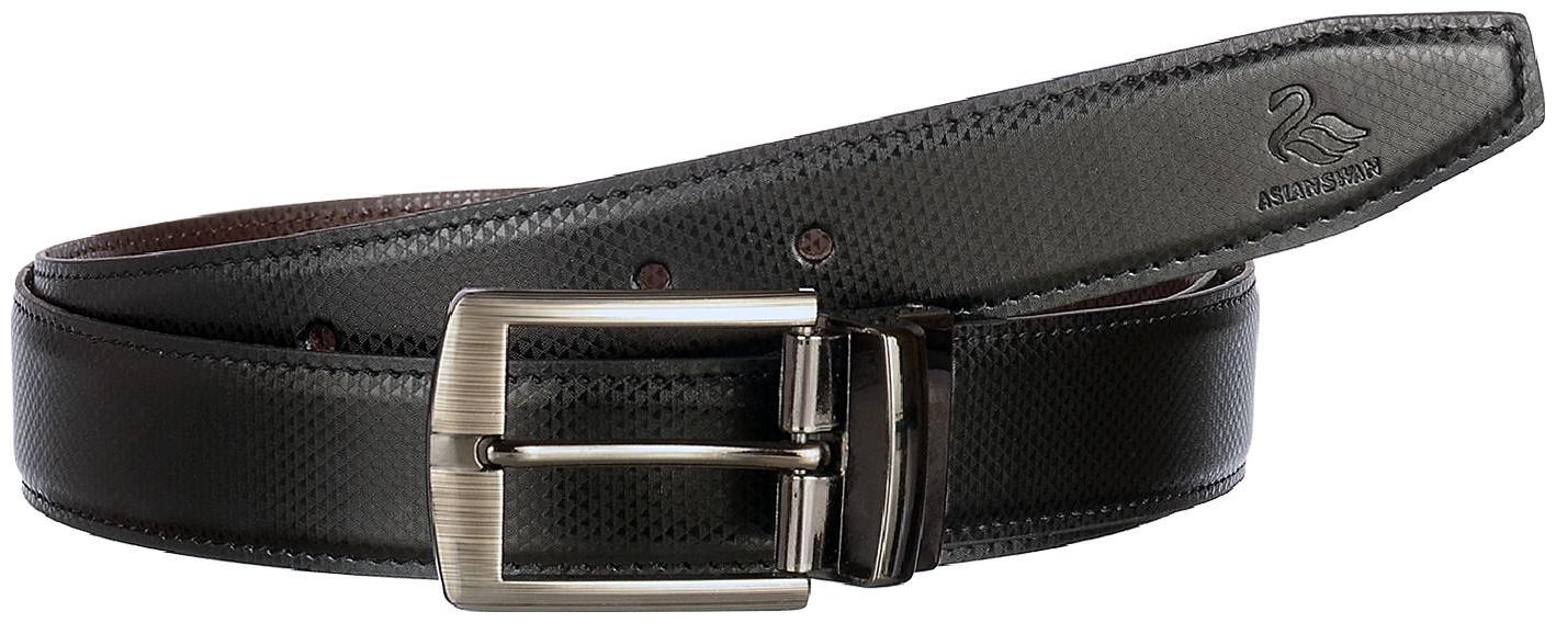 

ASIAN SWAN Black And Brown Reversible Belts for Men s