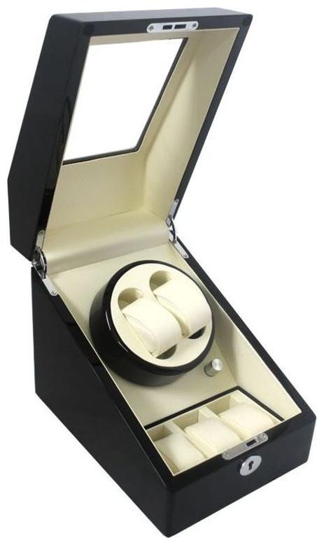 

Medetai Men Leatherite Watch cases - Black