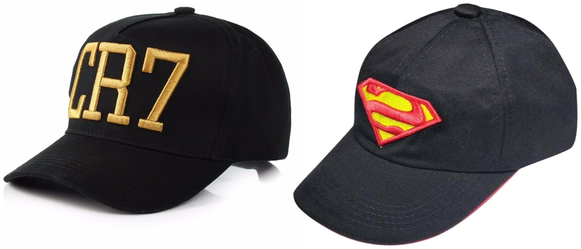 

Babji Combo Embroidered Black CR7 Black Cotton S Baseball Cap