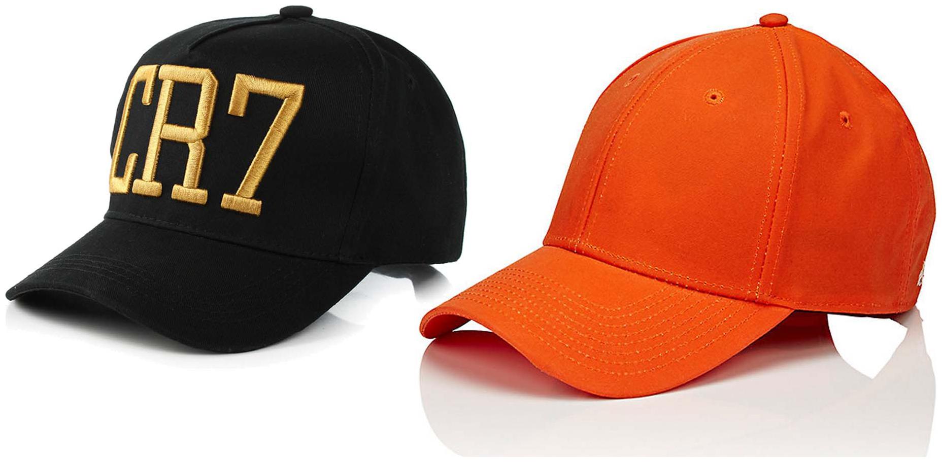 

Babji Combo Black CR7 Orange Baseball Cap