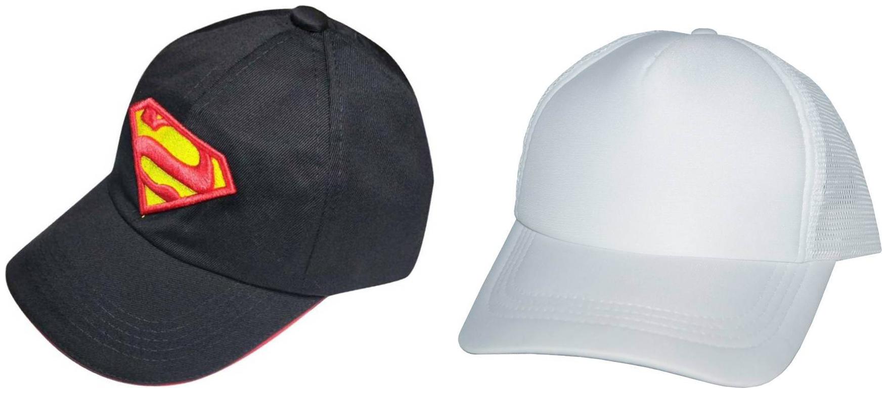 

Babji Combo Black Half Net White Baseball Cap