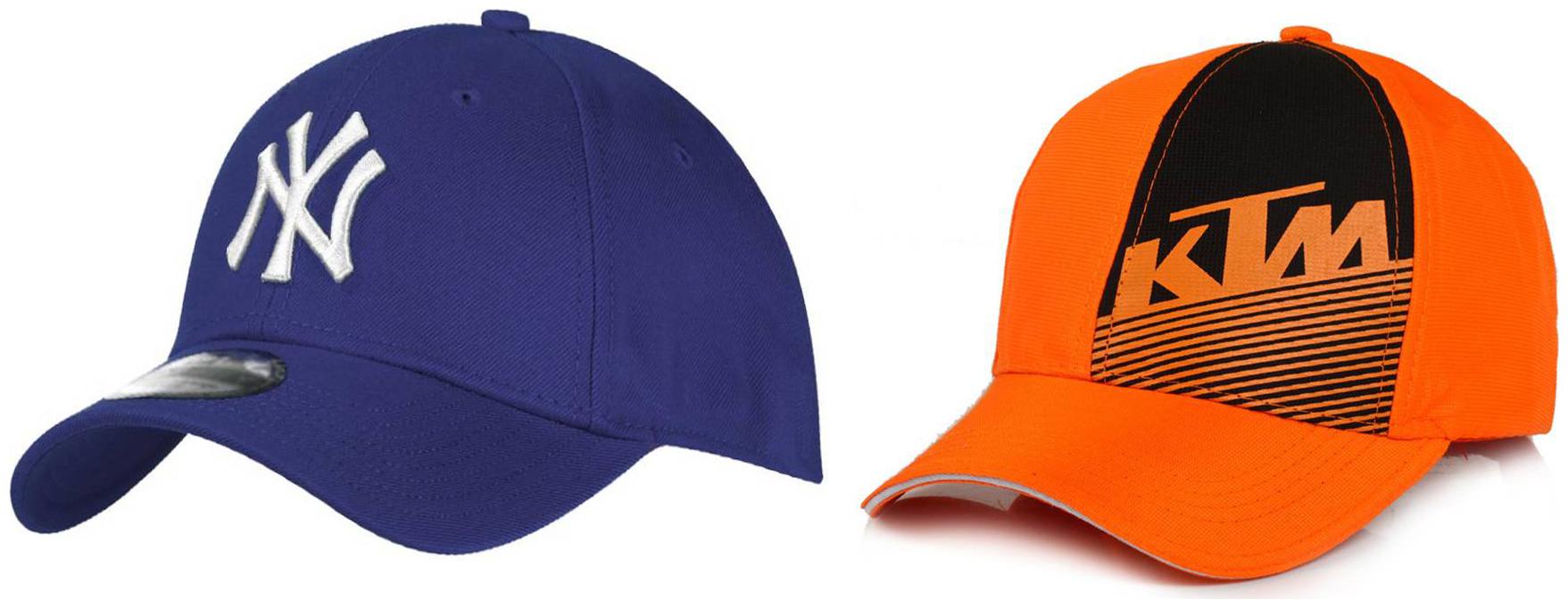 

Babji Combo Embroidered Logo Blue Orange Baseball Cap