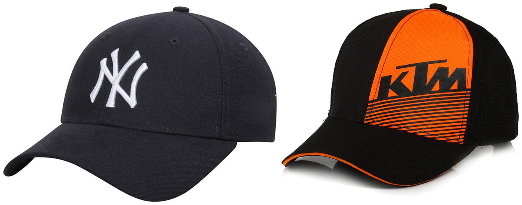

Babji Combo Embroidered Logo Black Orange Baseball Cap