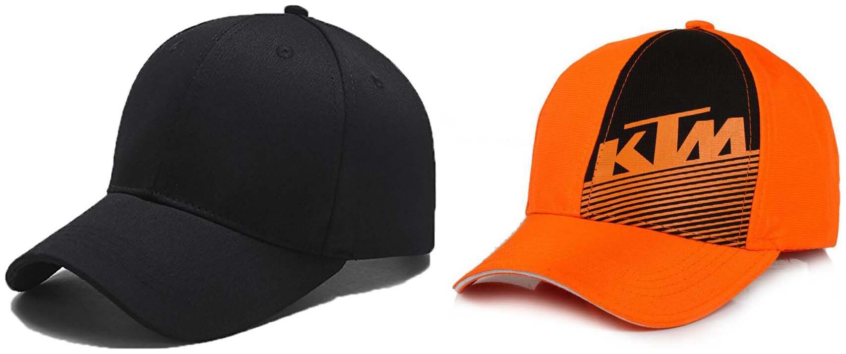 

Babji Combo Black Printed Orange Baseball Cap