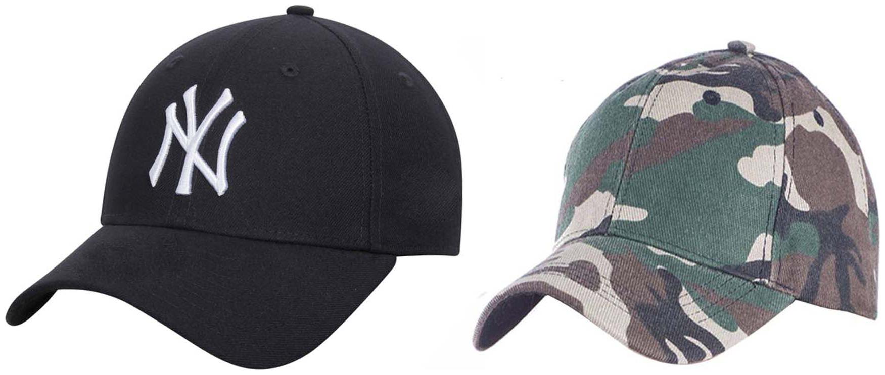 

Babji Combo Military Design Embroidered Black Baseball Cap