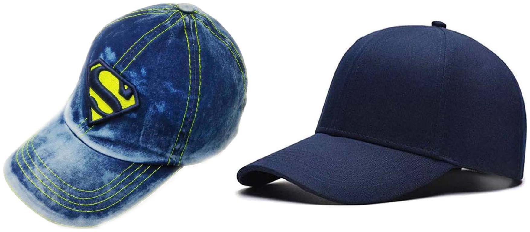 

Babji Combo Embroidered Blue Plain Blue Baseball Cap