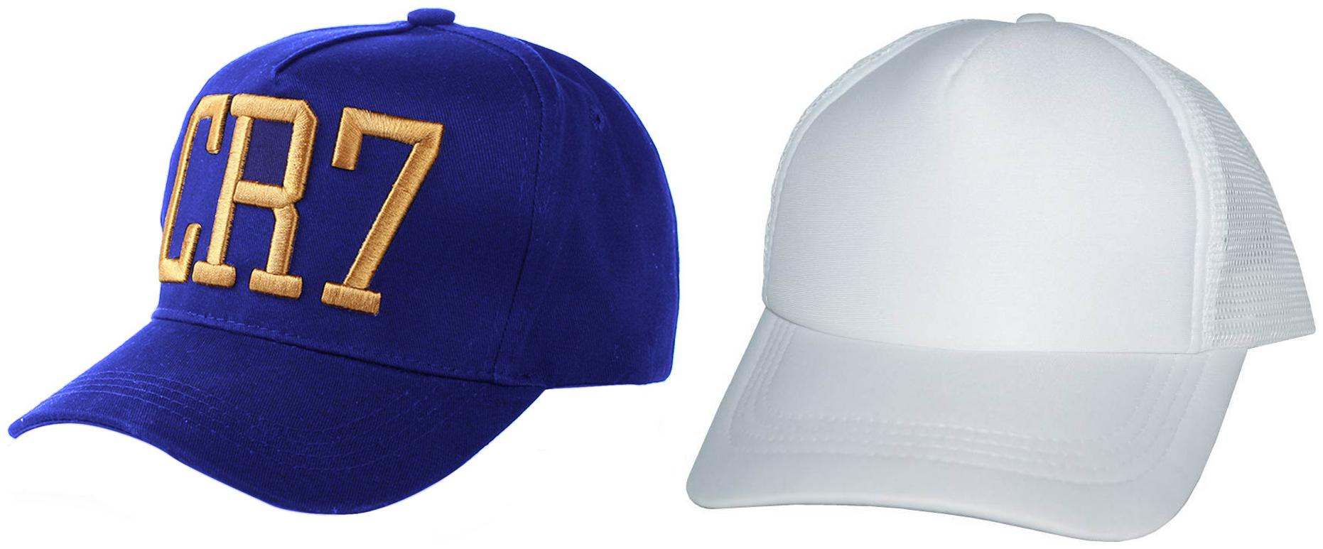 

Babji Combo White Half Net Blue CR7 Baseball Cap