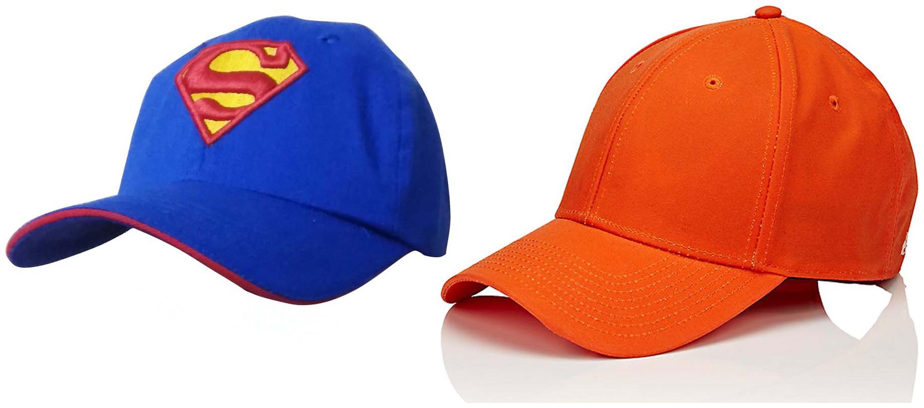

Babji Combo Embroidered Blue Plain Orange Baseball Cap