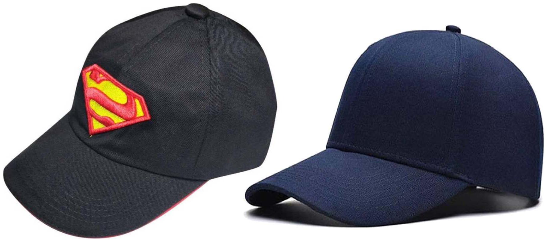 

Babji Combo Embroidered Black Plain Blue Baseball Cap