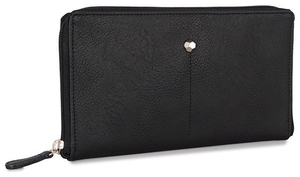 

Baggit Men Black Synthetic leather Bi-Fold Wallet ( Pack of 1 )