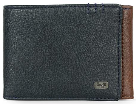 

Baggit Men Blue Synthetic leather Tri Fold Wallet ( Pack of 1 )