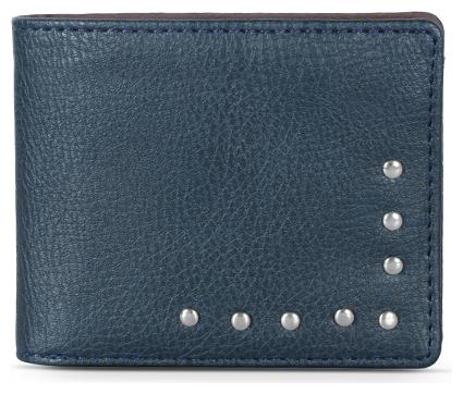 

Baggit Men Blue Synthetic leather Bi-Fold Wallet ( Pack of 1 )