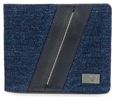 

Baggit Men Blue Synthetic leather Bi-Fold Wallet ( Pack of 1 )