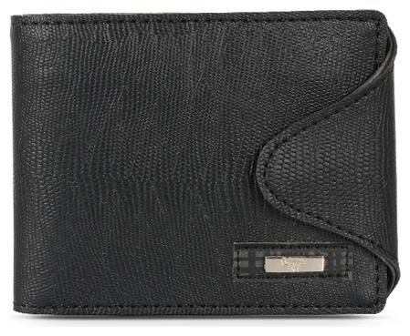 

Baggit Men Black Synthetic leather Bi-Fold Wallet ( Pack of 1 )