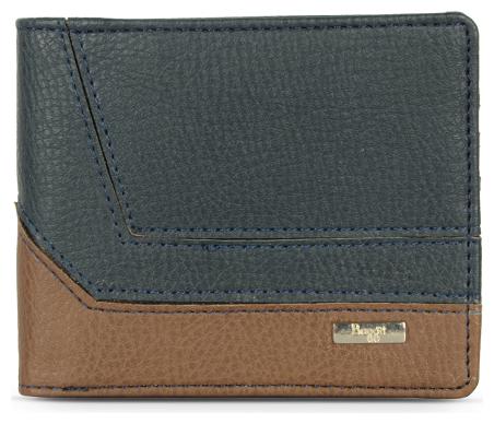 

Baggit Men Blue Synthetic leather Bi-Fold Wallet ( Pack of 1 )
