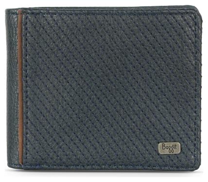 

Baggit Men Blue Synthetic leather Bi-Fold Wallet ( Pack of 1 )