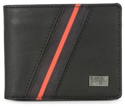

Baggit Men Black Synthetic leather Bi-Fold Wallet ( Pack of 1 )
