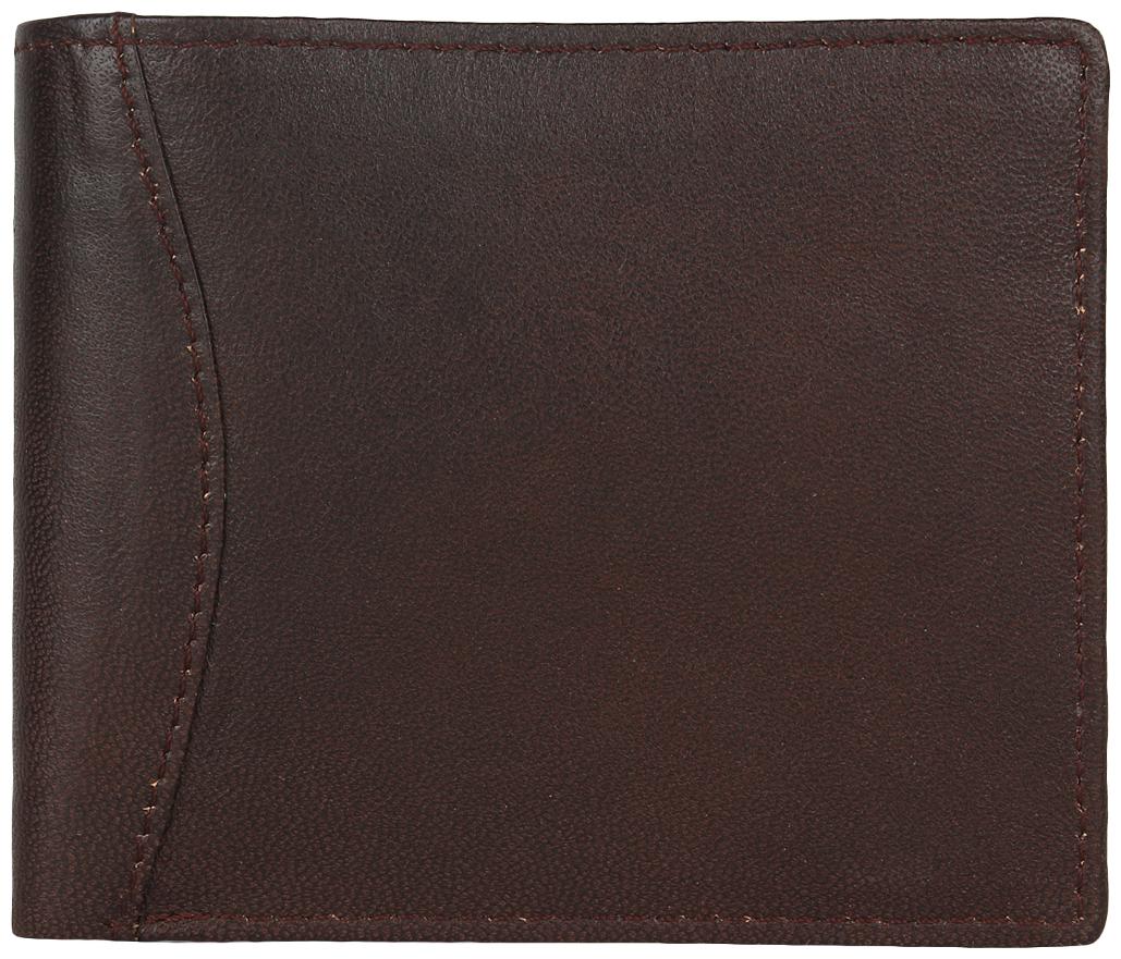 

BagsRus Men Brown Leather Bi-Fold Wallet ( Pack of 1 )
