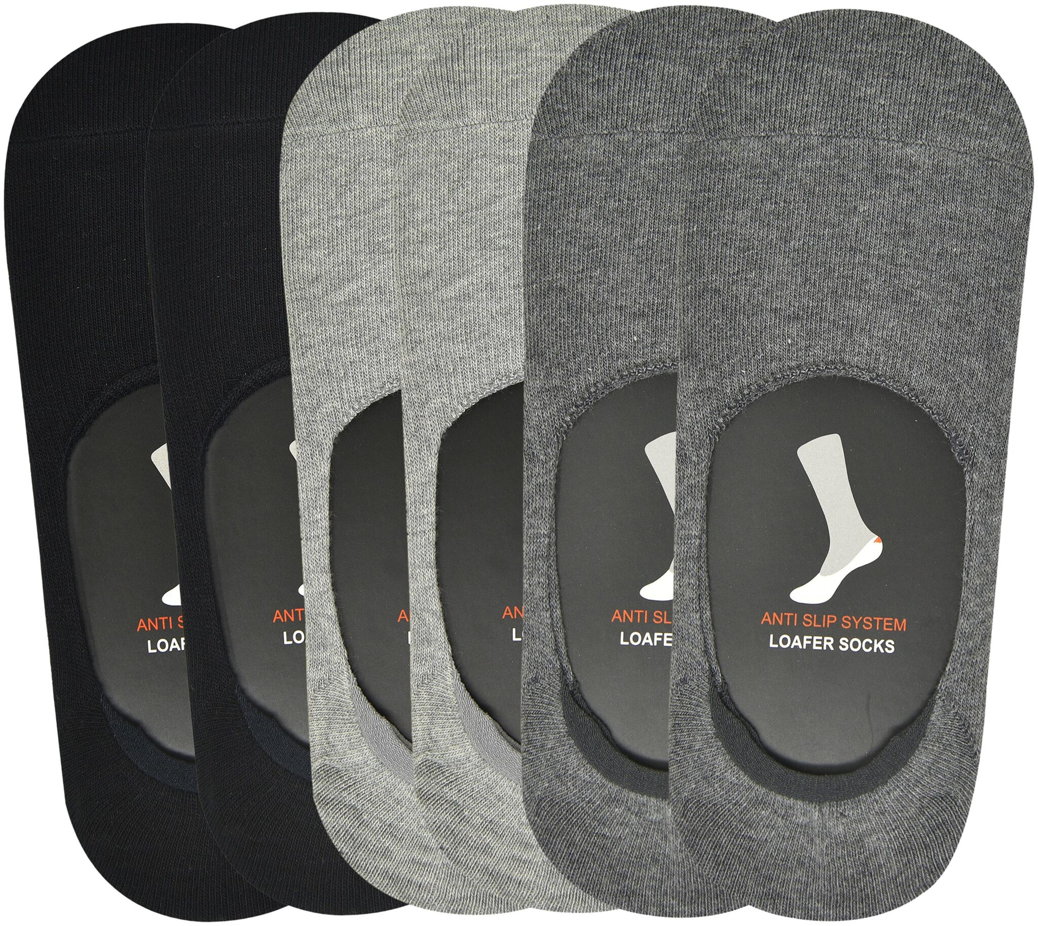 

Balenzia Multi Cotton No show socks ( 6 pairs )