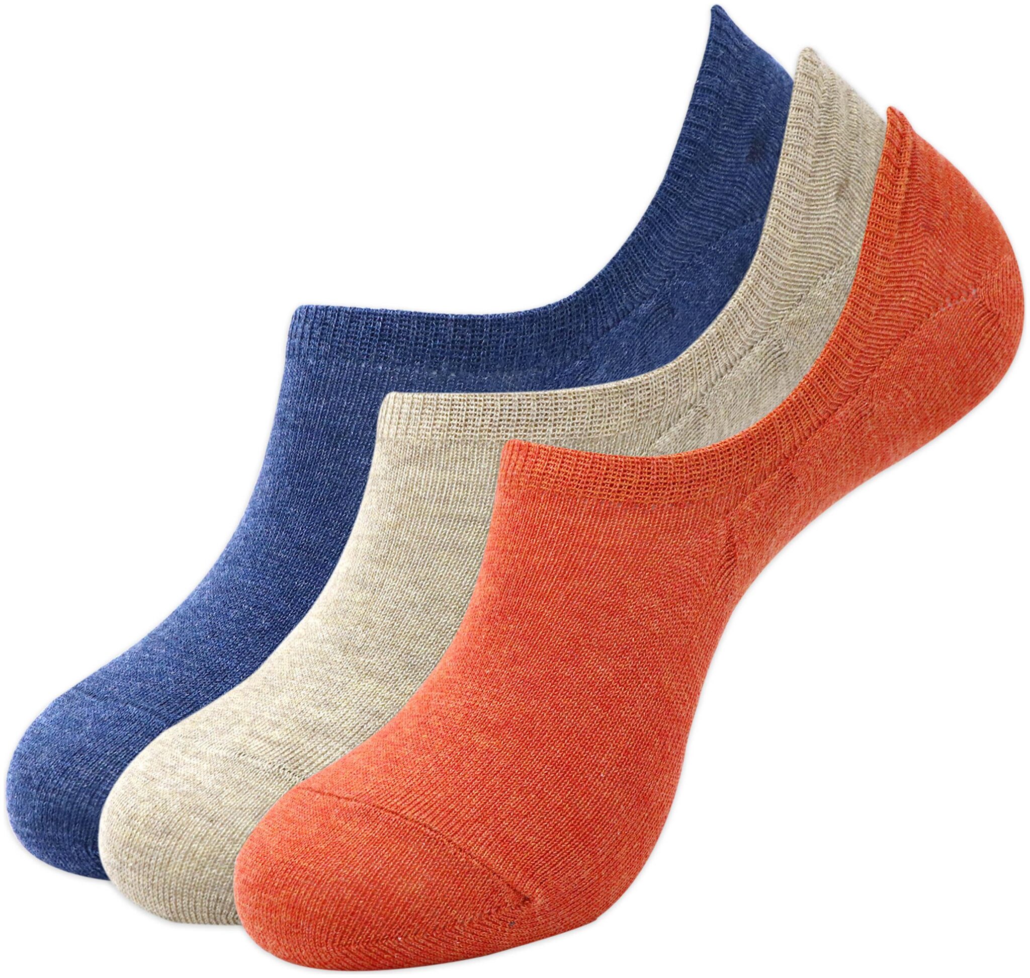 

Balenzia Multi Cotton No show socks ( Pack of 3 )