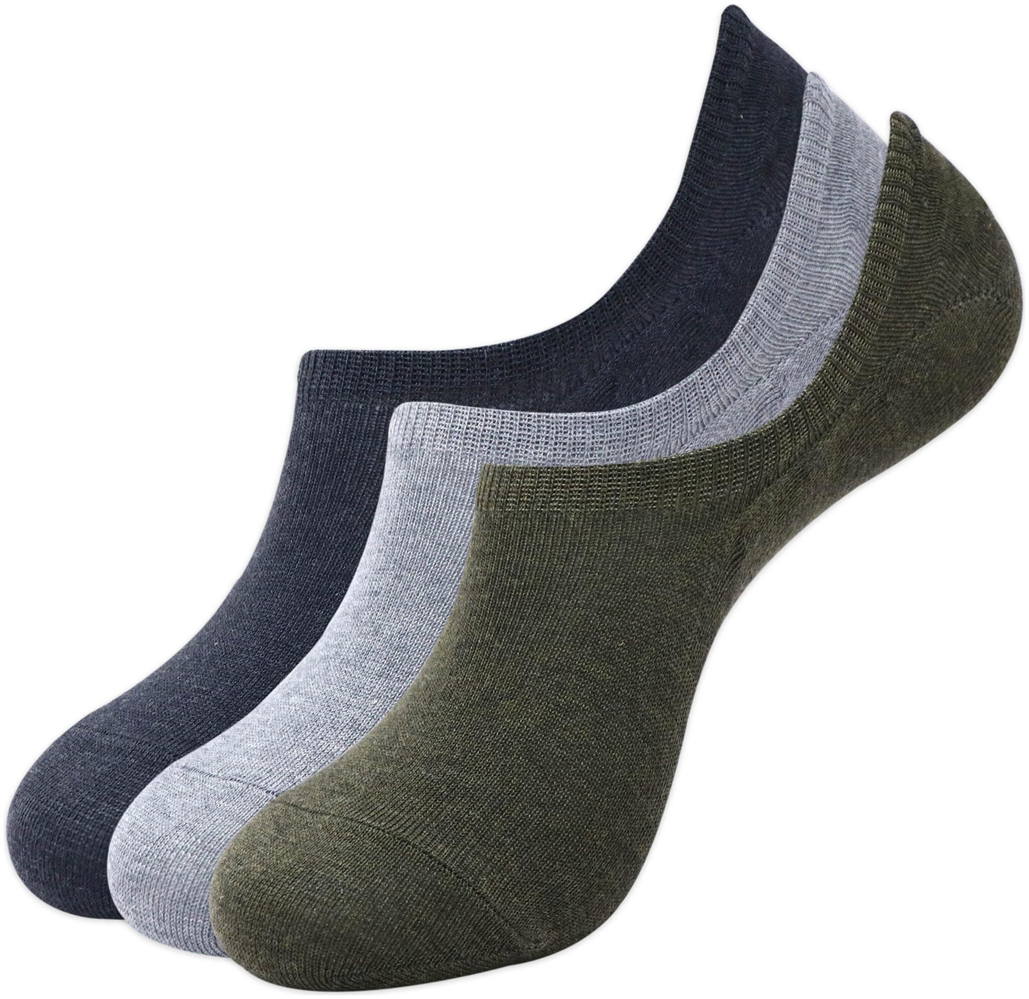 

Balenzia Multi Cotton No show socks ( Pack of 3 )