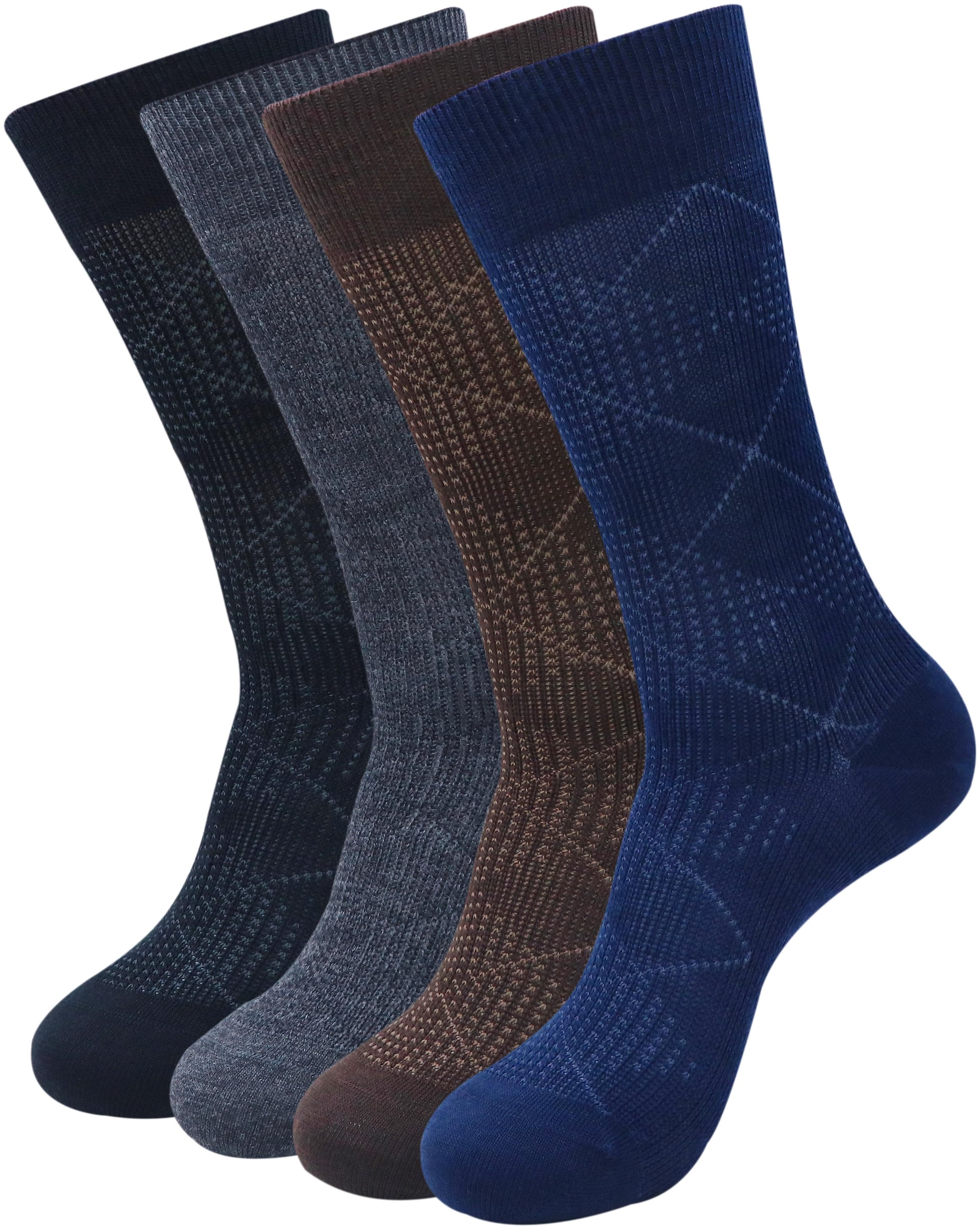 

Balenzia Multi Wool Crew length socks ( 4 pairs )