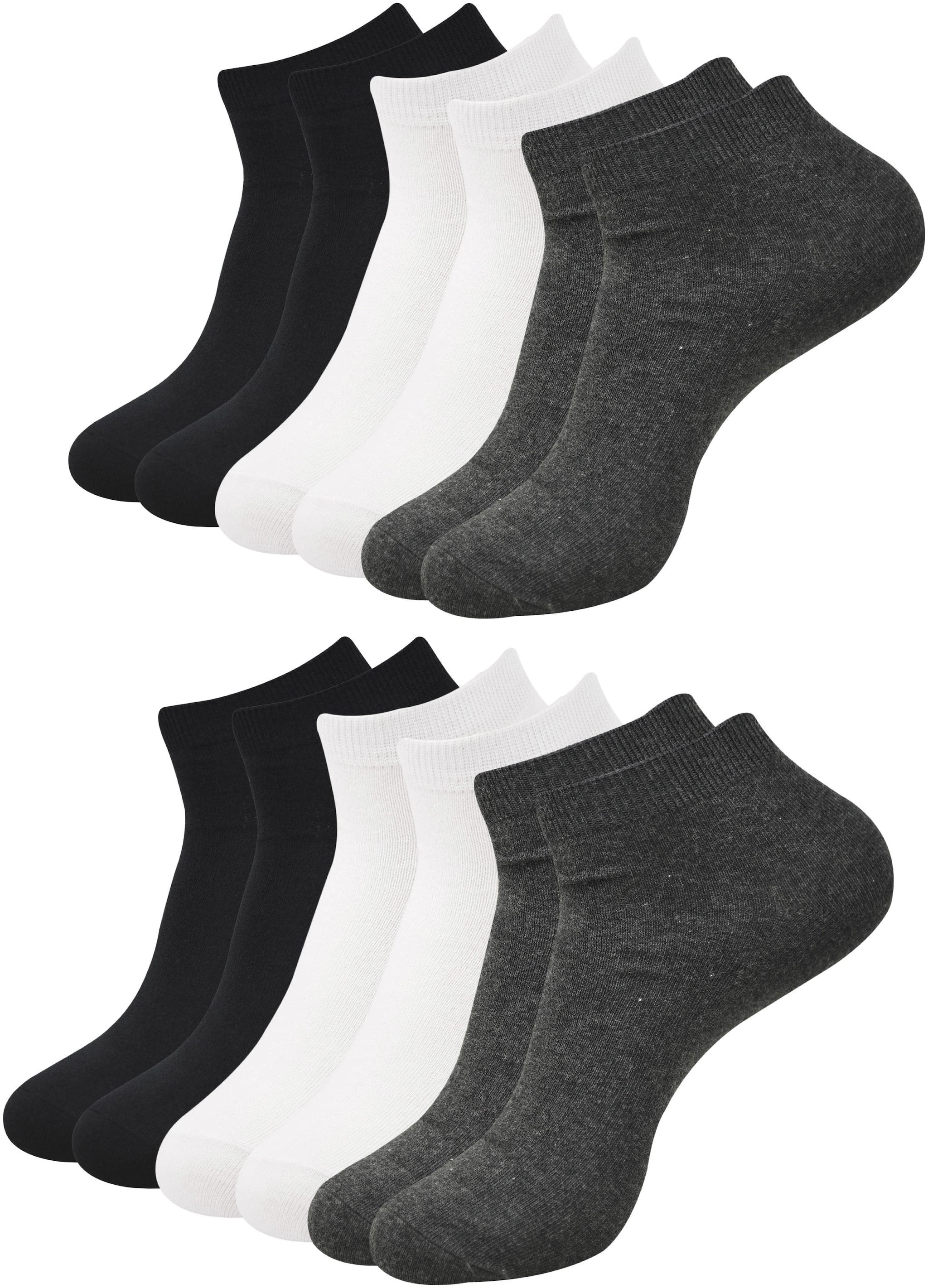 

Balenzia Multi Cotton Ankle length socks ( 6 pairs )