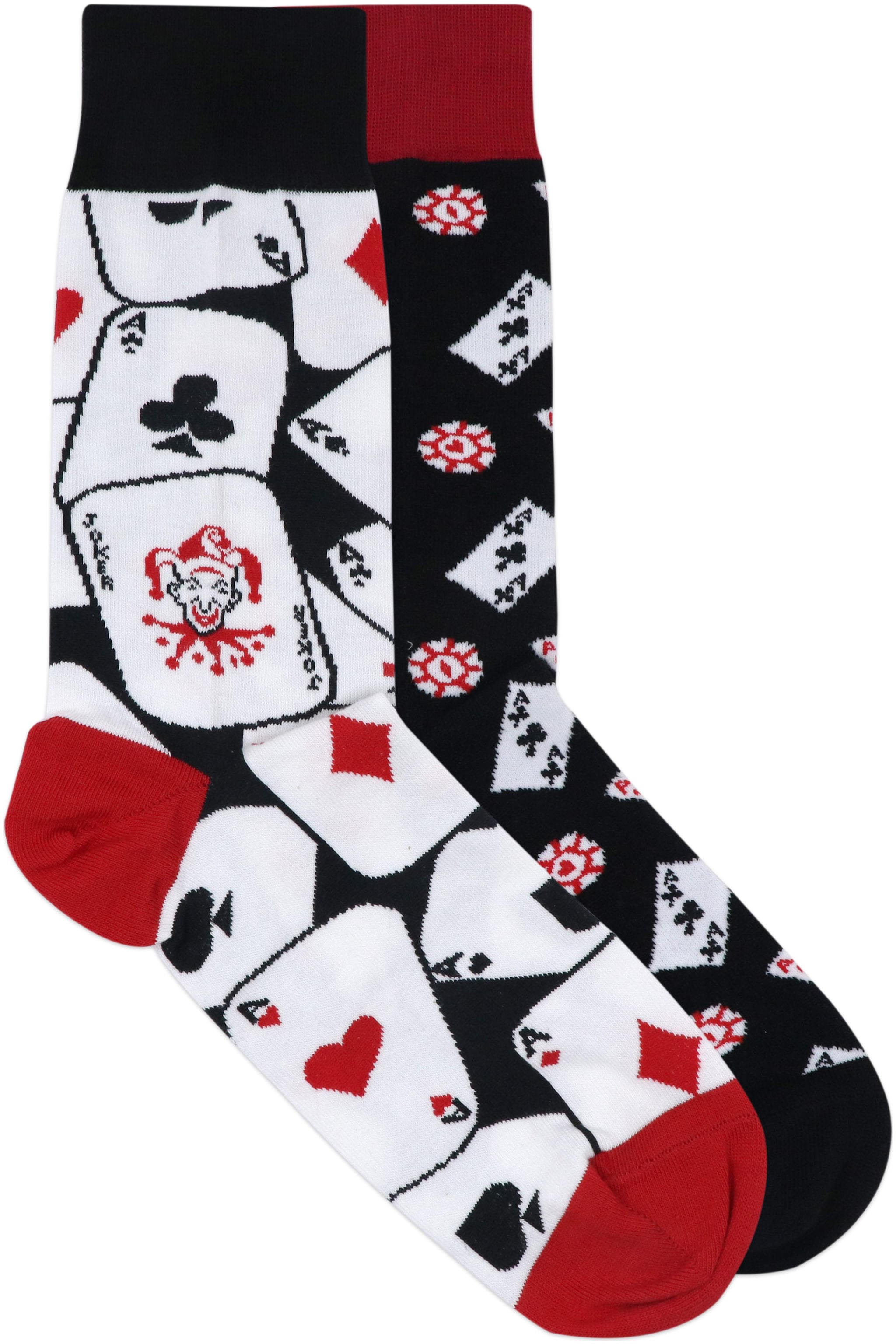 

Balenzia Multi Cotton Crew length socks ( Pack of 2 )