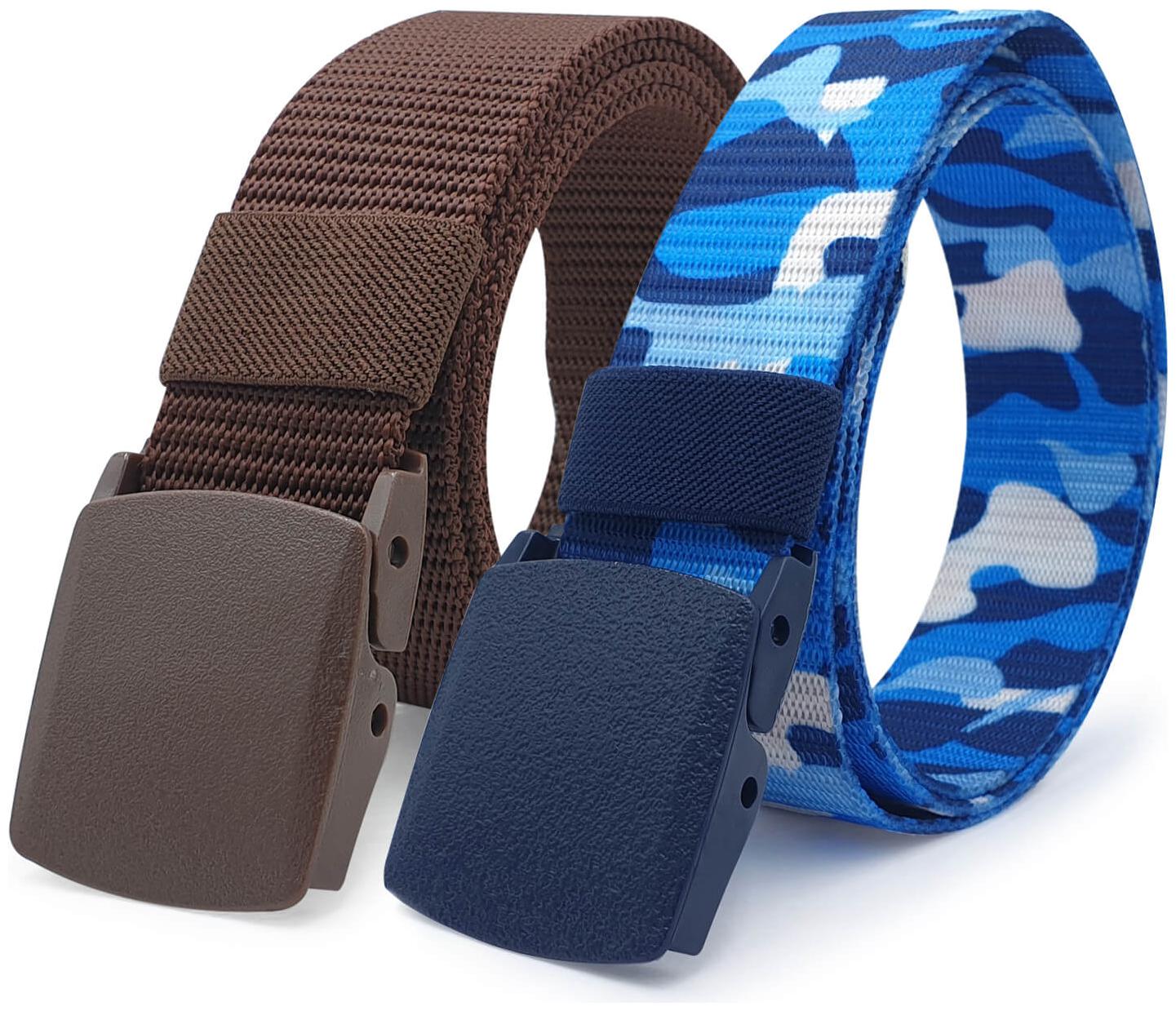 

Baluchi Combo Of Two Casual Tactical Belts For Unisex