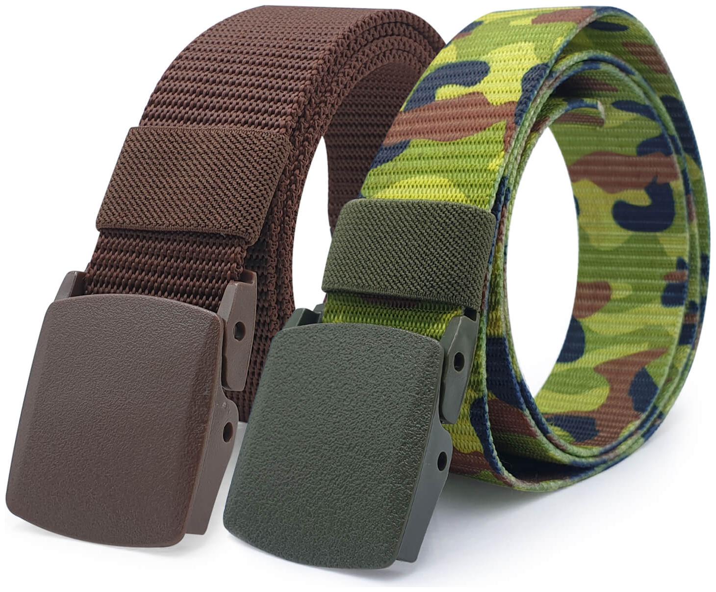 

Baluchi Combo Of Two Casual Tactical Belts For Unisex