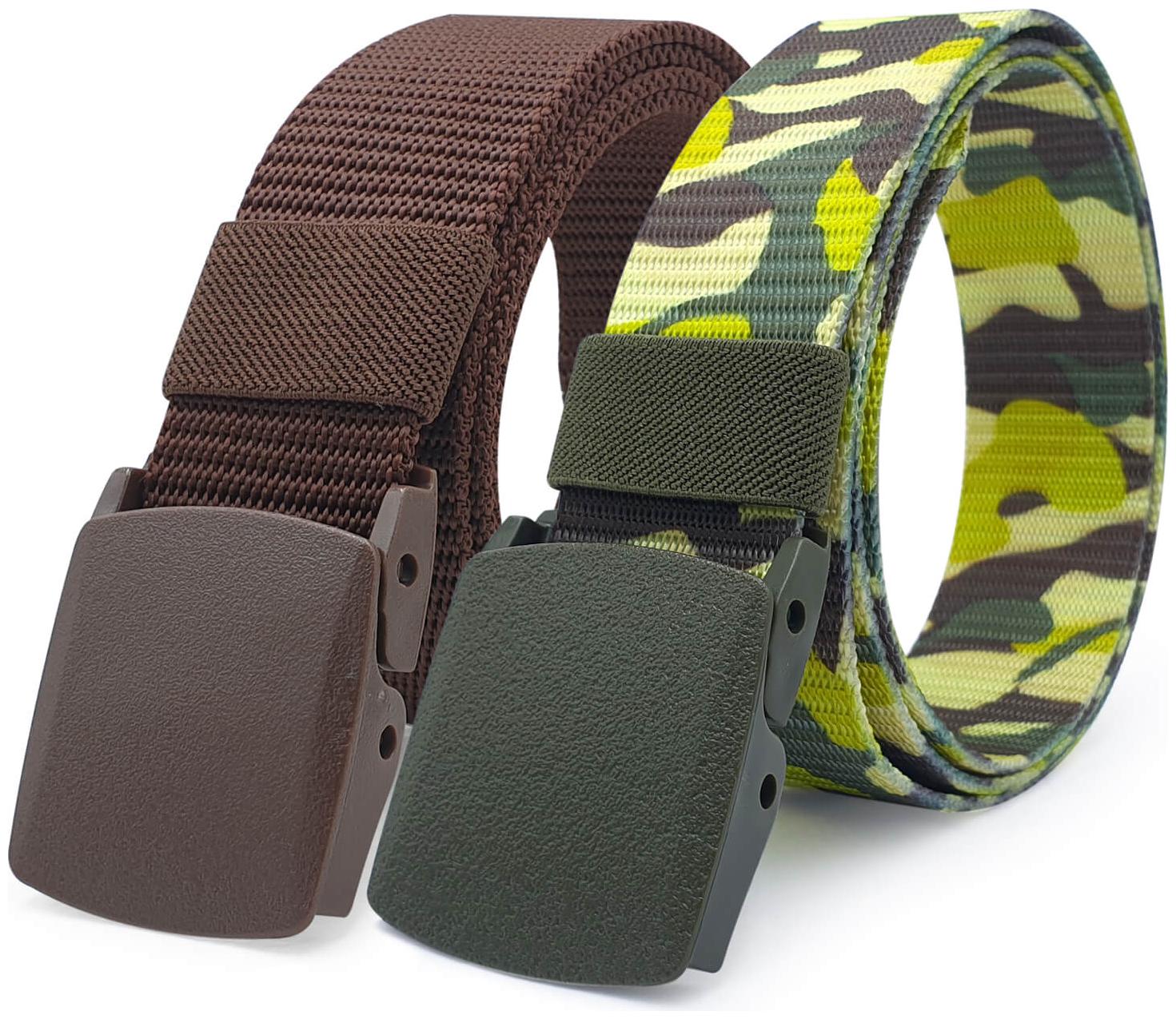 

Baluchi Combo Of Two Casual Tactical Belts For Unisex