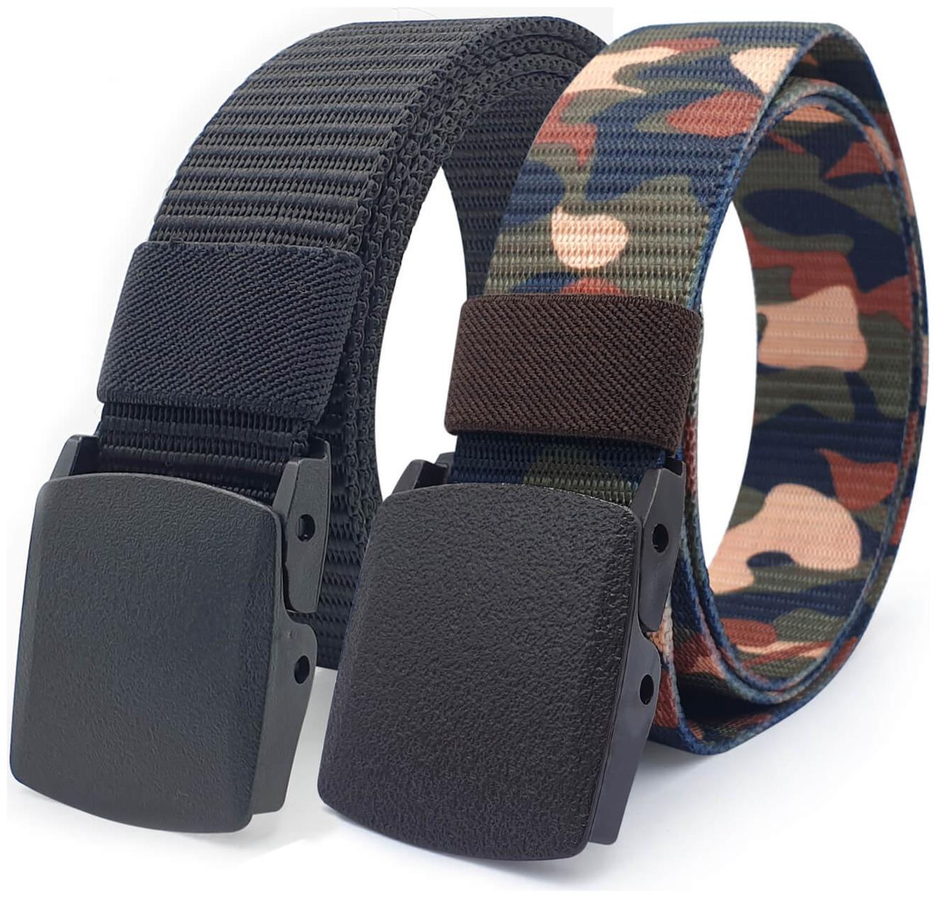 

Baluchi Combo Of Two Casual Tactical Belts For Unisex