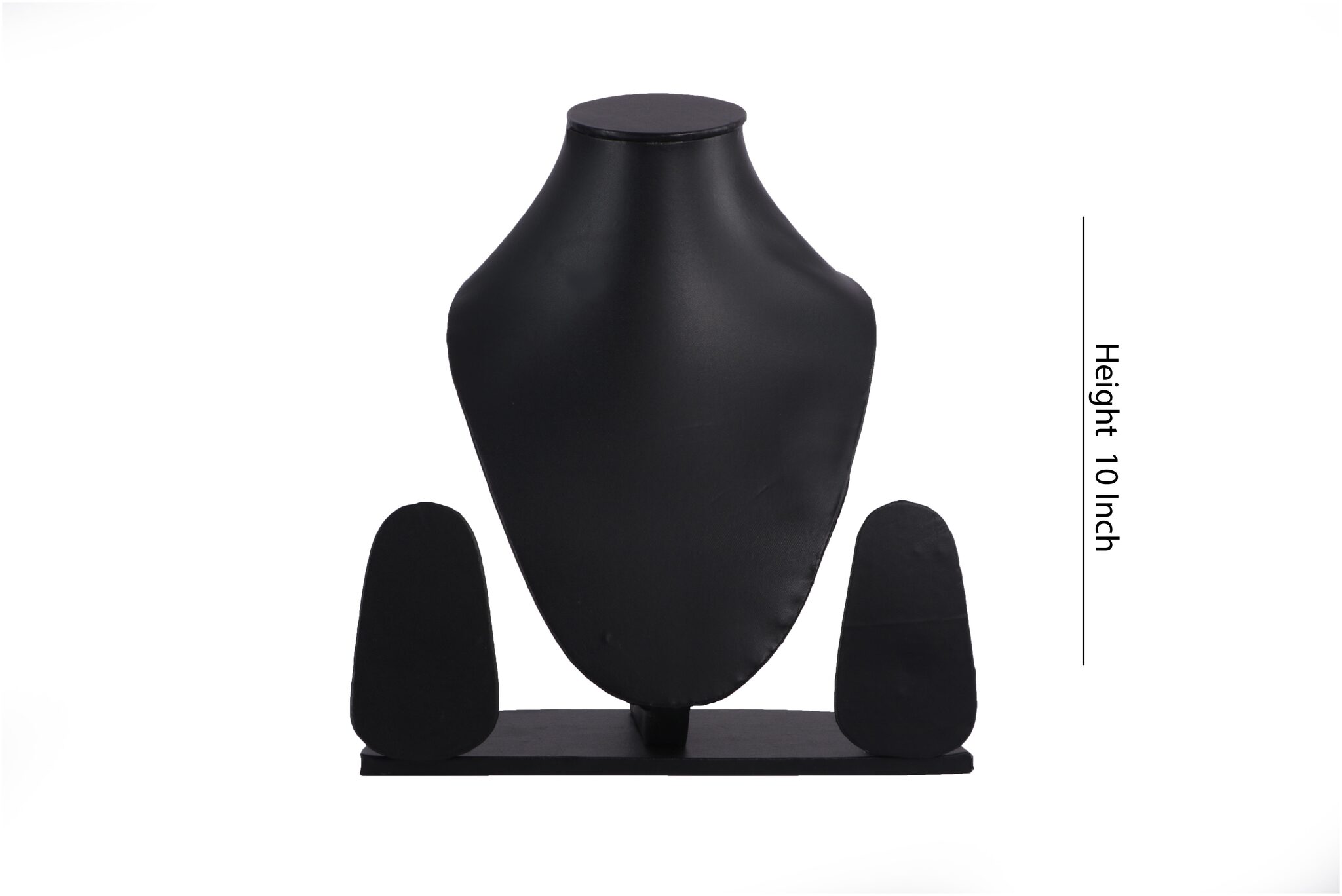 

Bandhan Rexin Jewelley Display Dummy Stand Finish Display Stand (Black 10 Inch)