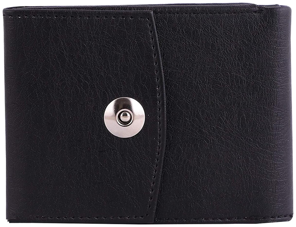 

Battlestar Men Black Leather Tri Fold Wallet ( Pack of 1 )