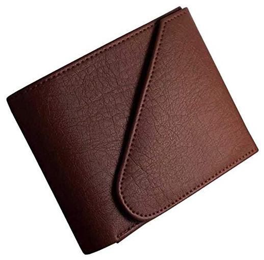 

Battlestar Men Brown Leather Tri Fold Wallet ( Pack of 1 )