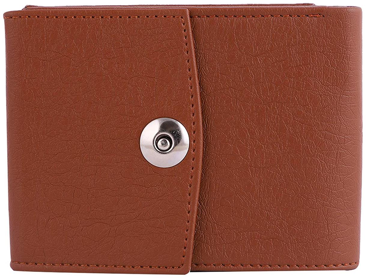 

Battlestar Men Tan Leather Tri Fold Wallet ( Pack of 1 )