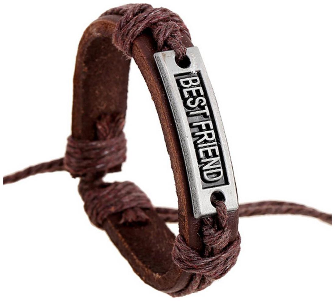 

Best Friend Leather Bracelet